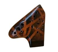 Ocarina Ocarina Alto C professionnel à trois ouvertures | Compact et léger avec un design exquis
