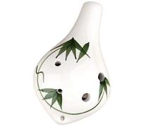 Ocarina Ocarina Alto En Céramique 2 Couleurs 6 Trous Petit Clé En Do Instrument De Musique Pour Débutant(Green)