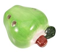 Ocarina Ocarina en céramique à 6 trous, petit format, instrument de musique léger et portable for débutants(Green)