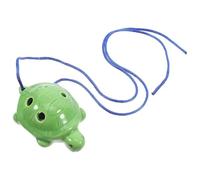 Ocarina Ocarina En Forme De Tortue Instrument Mignon Pour Débutant(Green)