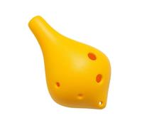 Ocarina Ocarina En Résine 6 Trous AC Alto C Accordage Plastique Guide Du Débutant Antichute Et Instrument De Jeu Antichute(Yellow)