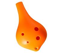 Ocarina Ocarina en résine 6 trous pour débutant avec entrée d'accordage AC Orange