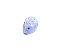 Ocarina Ocarina fait main animal petit lapin blanc personnalité culturelle et créative Ocarina 6 trous (bleu)