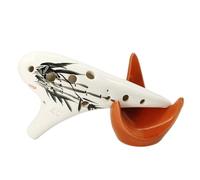 Ocarina Ocarina Fumé Peint À La Main À Douze Trous Pour Débutant Instrument De Jeu Professionnel(2)