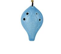 Ocarina Ocarina pour débutant 6 trous SC en Do Crack pour Tai Chi (Blue crack)