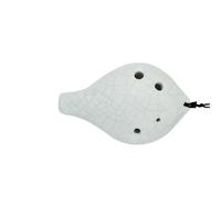 Ocarina Ocarina pour débutant 6 trous SC en Do Crack Tai Chi (fissure blanche)