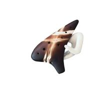 Ocarina Ocarinab Alto C portable à 9 trous | Ton riche et complet, durable, léger et portable(Amber)