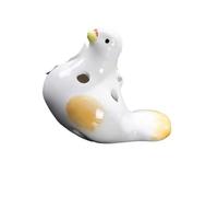 Ocarina Petit ocarina 6 trous en forme de pigeon touristique (jaune)