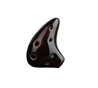 Ocarina Petit Ocarina 6 Trous Ton Aigu Clé De Ré Débutant(Coffee)