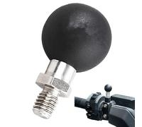 Ocastuted Adaptateur de Bille, Base de Balle Adaptateur pour Moto, Rotation 360 Degrés - Support Métallique pour Support de Téléphone, Caméra d’Action et Scooter