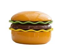 Ocastuted Assiettes à Hamburger,Vaisselle Céramique Empilable Passe au Ondes | Set d'assiettes de cuisine et plateau de service | Pour la maison, cuisine, camping, pique-nique, fête, vacances,