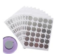 Ocastuted Autocollants de cils pour extensions de cils, autocollants en feuille de colle de cils | Clous étanche à col de cils Tamps en papier d'aluminium | Extension de cils Adhésif Easy Repose Tools