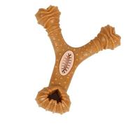 Ocastuted Brosse à dents pour chien - Jouet à mâcher pour le nettoyage des dents de chien - Résistant aux déchirures - Distributeur de nourriture pour chiots - Jeu de morsure pour animaux de taille