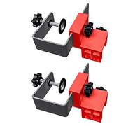 Ocastuted Étau de Fixation pour Façade de Tiroir - Attache de de -Robe - Serre-joints Robustes et Gabarit de Perçage pour Meubles, Menuiserie, Cuisine
