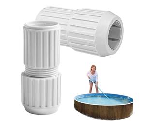 Ocastuted Verrou pour Perche de Piscine - 2 Pièces Verrou À Came Pour Perches Télescopiques De Piscine - Adaptateur Réglable par Rotation Pièces de Rechange pour Poignée Tête de Brosse Outils