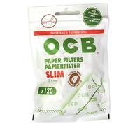 OCB 20165 Lot de 5 sachets de 120 filtres à cigarettes en papier