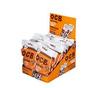 OCB ActivTips 20158 Lot de 50 paquets de 250 filtres à charbon actif extra fins de 6 mm avec bouchons en céramique