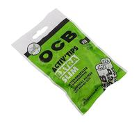 OCB Activ'Tips Lot de 500 filtres à charbon actif extra fin 6 mm avec bouchons en céramique 50 filtres par sac 10 sachets