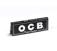 OCB Black Premium Single Regular Mini Rolling Papers Papiers à rouler Papiers à Cigarettes Feuilles à fumer Pack de 1 livret from SUDESH ENTERPRISES