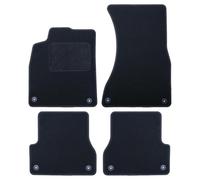 OCC Design - Tapis de Voiture, Compatible avec A6 C7 (2011-2018), Velour/Polypropylène, Ancrage d’Origine, Dos antidérapant, Talonnière, 4 pièces