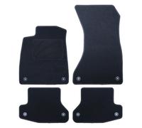 OCC Design - Tapis de Voiture, Compatible avec Audi A5 F53, Velour/Polypropylène, Ancrage d’Origine, Dos antidérapant, Coupelle latérale, 4 pièces