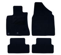 OCC Design - Tapis de Voiture personnalisés, Compatible avec Nissan Qashqai (2007-2013), Moquette de Haute qualité, Velour/Polypropylène, Ancrage d’Origine, Dos antidérapant, Talonnière, 4 pièces
