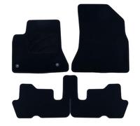 OCC DESIGN - Tapis de Voiture, Tapis personnalisés, Compatible avec Citroën C4 Picasso (2006-2013), Moquette de Haute qualité, Velours/Polypropylène, Dos antidérapant, Talonnette, 4 pièces