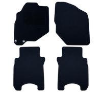OCC DESIGN - Tapis de Voiture, Tapis personnalisés, Compatible avec Honda Jazz (2001-2008), Moquette de Haute qualité, Velours/Polypropylène, Ancrage d’Origine, Dos antidérapant, Talonnier, 4 pièces