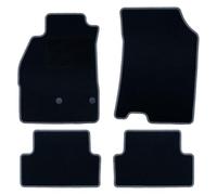 OCC DESIGN - Tapis de Voiture, Tapis personnalisés, Compatible avec Renault Megane III (2009-2016), Moquette Haute qualité, Velours/Polypropylène, Ancrage d’Origine, antidérapant, Talonnier, 4 pièces