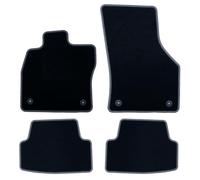 OCC DESIGN Tapis sur Mesure Golf VII (2012-2019) 5PZ Bordure Gris Foncé