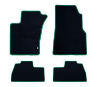 OCC DESIGN Tapis sur Mesure W163 Classe M (1997-2005) 5 pièces Passepoil Vert