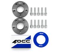 Occ Motorsport - Élargisseurs de roue avec centrage - Aluminium usiné résistant - Design Hubcentric précis - Largeur 2 cm - Vis PCD 5 x 108