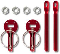 Occ Motorsport Kit Rouge De Verrouillage De Capot Avec Printemps