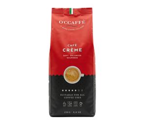 O'CCAFFÈ Café Crème - Café en grains 250g | Lucoffee