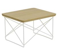 Occasional Table LTR Table d'appoint HPL châtaignier Vitra fil d'acier laqué blanc par poudrage - 4055737296741
