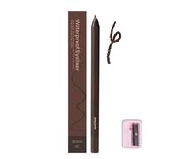 Occasionalous Eye Liner, 24 HR Waterproof Eyeliner Duo Sharpenable EyePencil, Systemous Eyeliner, 2 in 1 Eye Liners and Eyebrow Pencil, No Smudging, Fading, Smooth and Easy to Color (Marron)