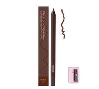 Occasionalous Eye Liner, 24 HR Waterproof Eyeliner Duo Sharpenable EyePencil, Systemous Eyeliner, 2 in 1 Eye Liners and Eyebrow Pencil, No Smudging, Fading, Smooth and Easy to Color (Bronze)