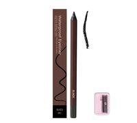 Occasionalous Eye Liner, 24 HR Waterproof Eyeliner Duo Sharpenable EyePencil, Systemous Eyeliner, 2 in 1 Eye Liners and Eyebrow Pencil, No Smudging, Fading, Smooth and Easy to Color (Noir)