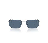 Ray-Ban Lunettes de soleil RB 3768 (003/80) Métal argent géométriques Verres bleus Femme