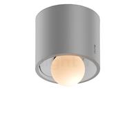 Occhio Coro Moon Alto Up Plafonnier LED tête argenté mat/réflecteur blanc mat - 2.700 K