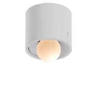 Occhio Coro Moon Alto Up Plafonnier LED tête blanc mat/réflecteur blanc mat - 2.200-3.500 K - x-tra warm - Occhio Air
