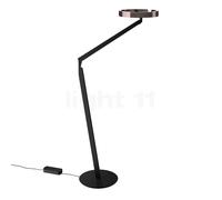 Occhio Gioia Lettura Lampe de lecture LED tête phantom/corps noir mat