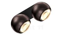 Occhio Io Giro Doppio Volt C Spot LED tête phantom/Baldachin noir mat - 3.000 K Ce luminaire comporte des modules à LED prémontés de classes énergétiques A A++, A+, A