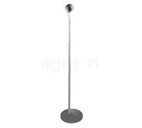 Occhio Io Lettura C Lampadaire LED tête chrome mat/couverture chrome mat/corps chrome mat/pied chrome mat - 3.000 K Ce luminaire comporte des modules à LED prémontés de classes énergétiques A A++, A+,