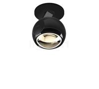 Occhio Io Pico Flat C Spot LED tête black phantom/couverture schwarz mat/corps schwarz mat/pied schwarz mat - 2.700 K Ce luminaire comporte des modules à LED prémontés de classes énergétiques A A