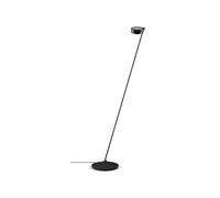 Occhio Sento Lettura 160 E Lampadaire LED à gauche tête black phantom/corps noir mat - 2.700 K Ce luminaire comporte des modules à LED prémontés de classes énergétiques A A++, A+, A