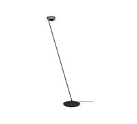 Occhio Sento Lettura 160 E Lampadaire LED à droite tête black phantom/corps noir mat - 2.700 K - Occhio Air Ce luminaire comporte des modules à LED prémontés de classes énergétiques A A++, A+, A