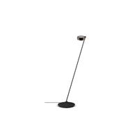 Occhio Sento Lettura 125 E Lampadaire LED à gauche tête black phantom/corps noir mat - 2.700 K - Occhio Air Ce luminaire comporte des modules à LED prémontés de classes énergétiques A A++, A+, A
