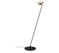 Occhio Sento Lettura 125 E Lampadaire LED à gauche tête bronze/corps noir mat - 2.700 K Ce luminaire comporte des modules à LED prémontés de classes énergétiques A A++, A+, A