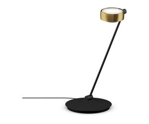 Occhio Lampe de table Sento Tavolo LED - bronze - droite - sans Occhio Air - 80 cm - E